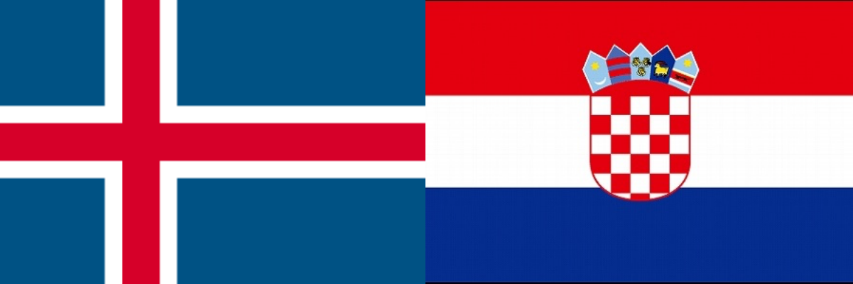 アイスランドVSクロアチア：ロシアW杯グループリーグD組