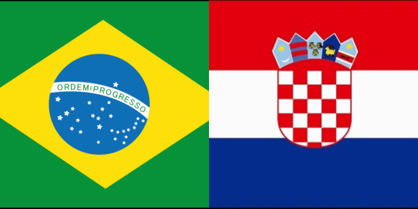 ブラジルVSクロアチア!サッカー親善試合