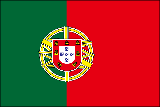 ポルトガル国旗 ユーロ2024本大会出場国