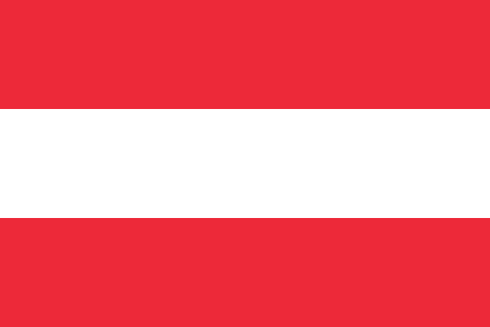 オーストリア国旗 EURO2024本大会出場国